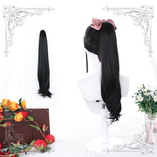 Fashion single ponytail one piece wig yc23474