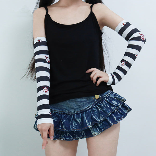 Harajuku striped sleeve yc22932