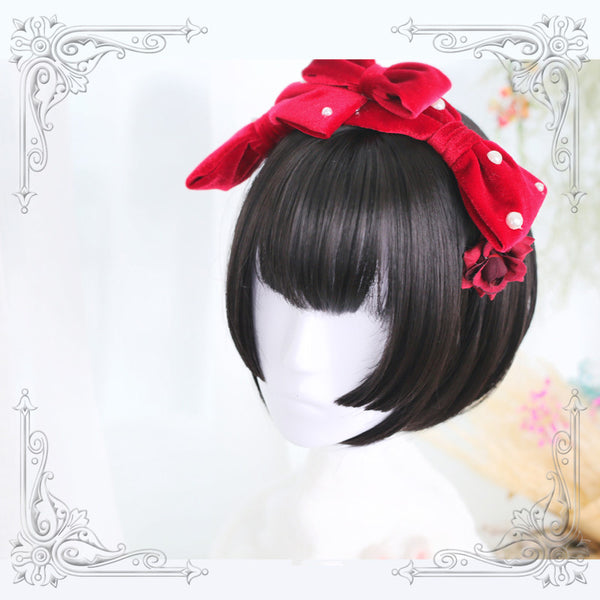 Lolita short hair wig yc20820