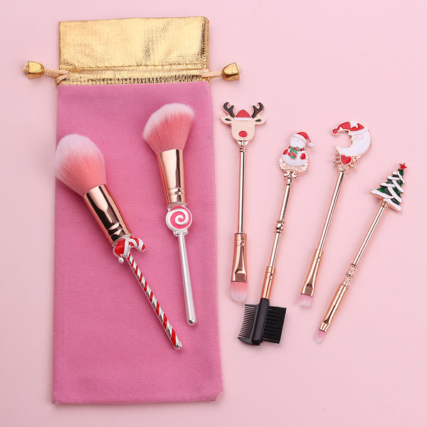 Christmas cos makeup brush set yc20868