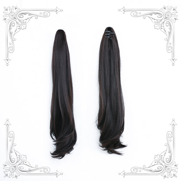 Fashion single ponytail one piece wig yc23474