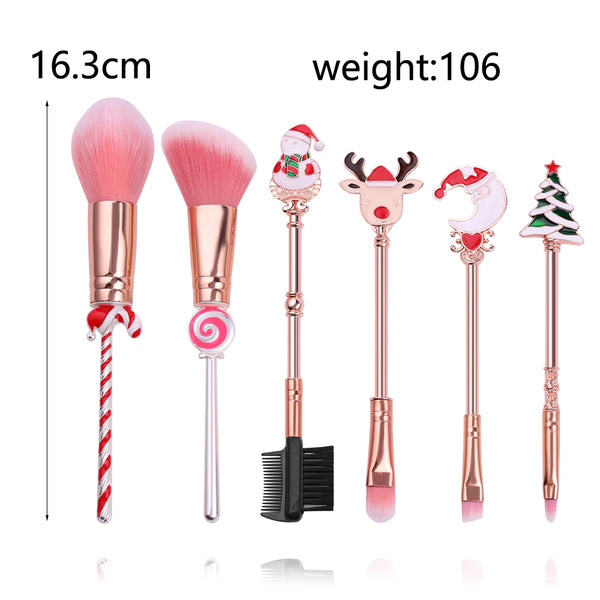 Christmas cos makeup brush set yc20868