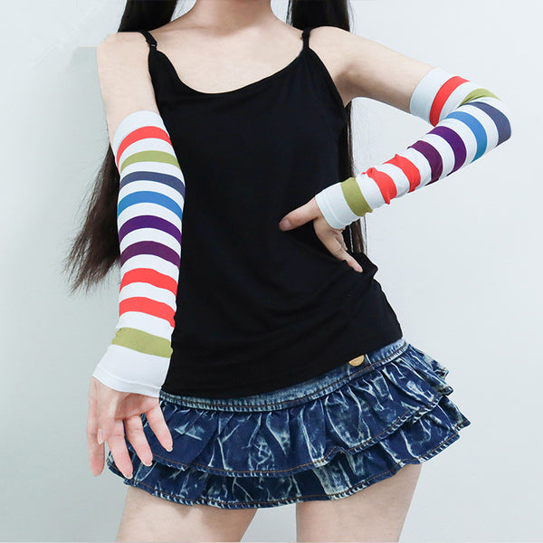 Harajuku striped sleeve yc22932