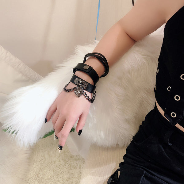 Dark Punk Hip Hop Bracelet yc22844