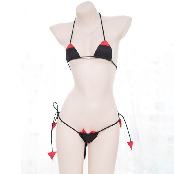 Sexy cute devil bikini set yc23245