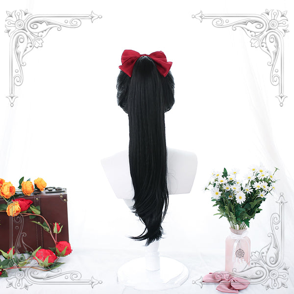 Fashion single ponytail one piece wig yc23474