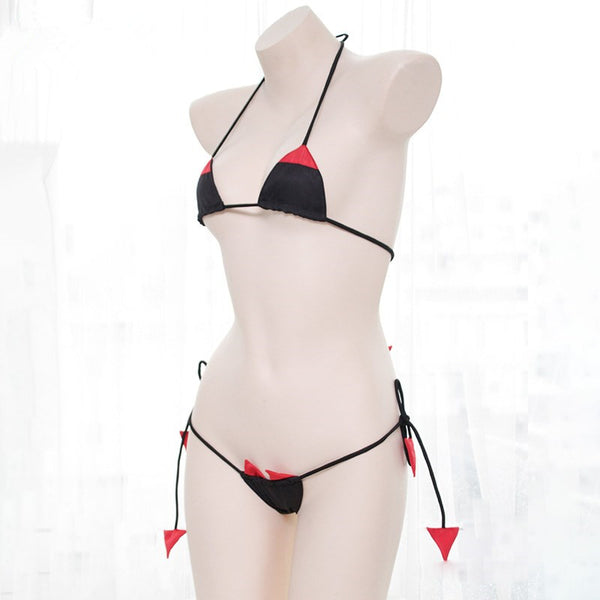 Sexy cute devil bikini set yc23245