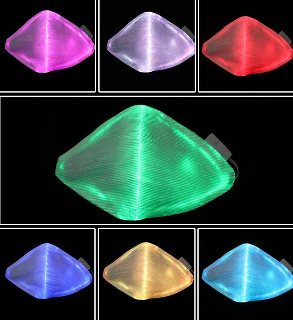 Fashion colorful glowing mask yc23655