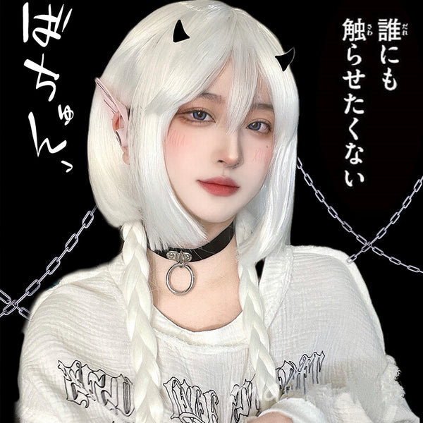 white anime princess wig yc24716