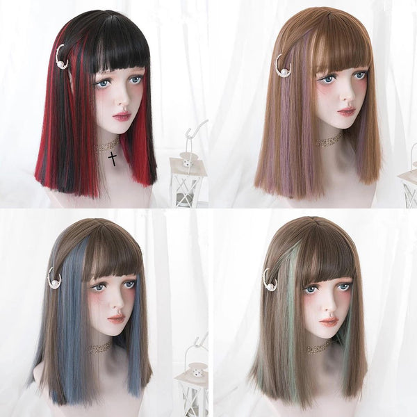 Sister gradient wig YC22098