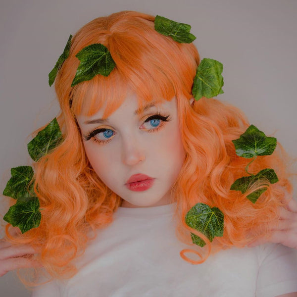 Harajuku Orange Wig YC21654