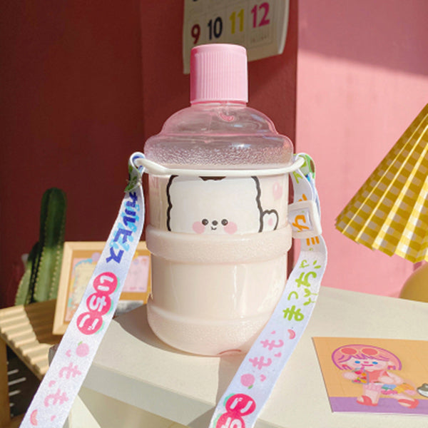 Cute style large capacity plastic kettle yc23303