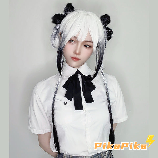 Gothic girl white wig yc24768