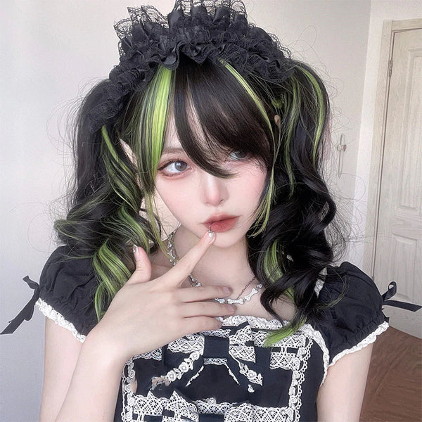 HARAJUKU GRADIENT LONG CURLY WIG YC82838