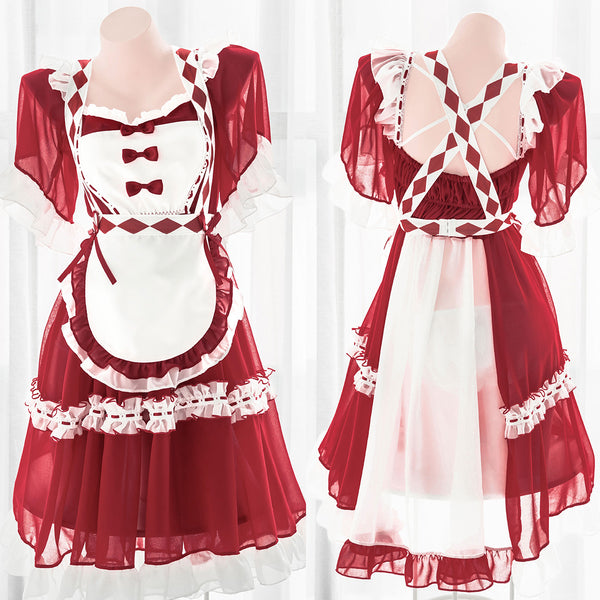 Sexy maid uniform dress YC23939