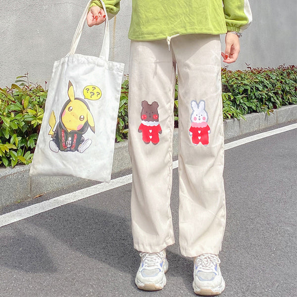 Japanese cartoon pants yc23837
