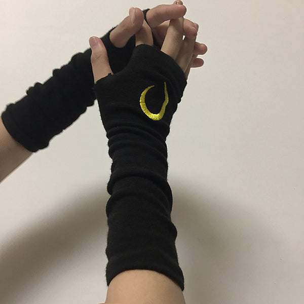 Dark ninja cos gloves yc23377