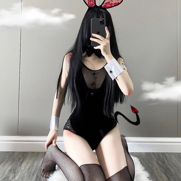 Sexy style bunny girl cos costume yc23293