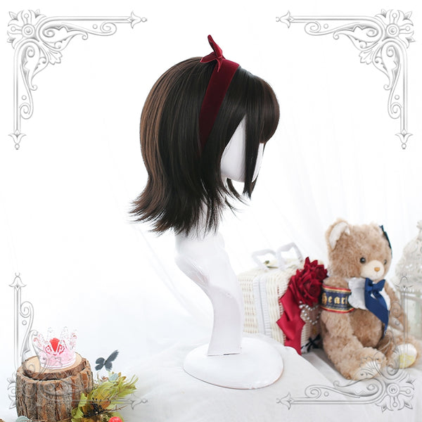 Lolita natural short wig yc23796