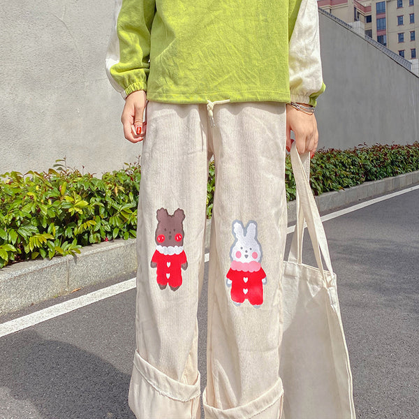 Japanese cartoon pants yc23837