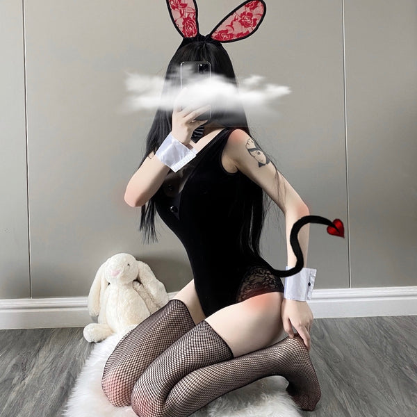 Sexy style bunny girl cos costume yc23293