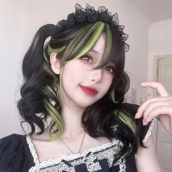 HARAJUKU GRADIENT LONG CURLY WIG YC82838