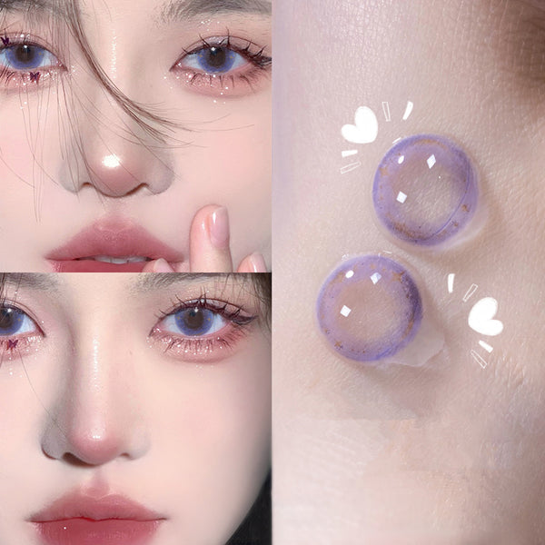 Purple stars Daily disposable contact lenses yc24676