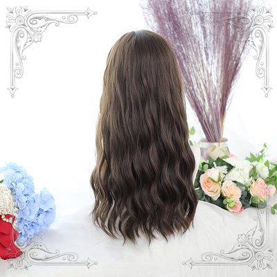 lolita Japanese long curly wig yc22835