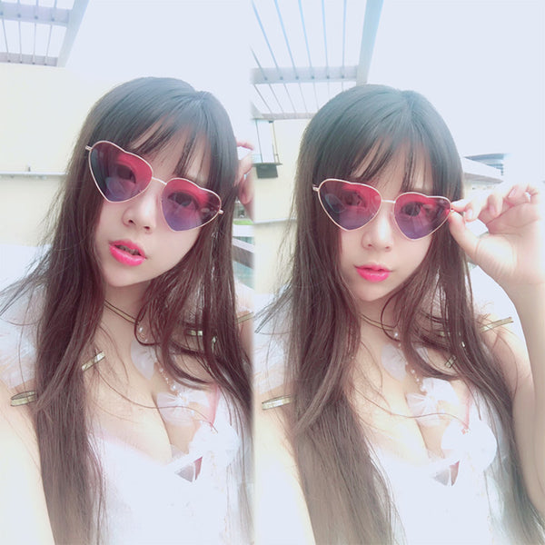 lolita metal love glasses yc21105