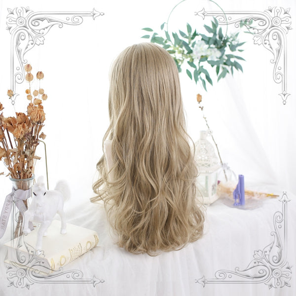 Lolita gray curly wig yc23795