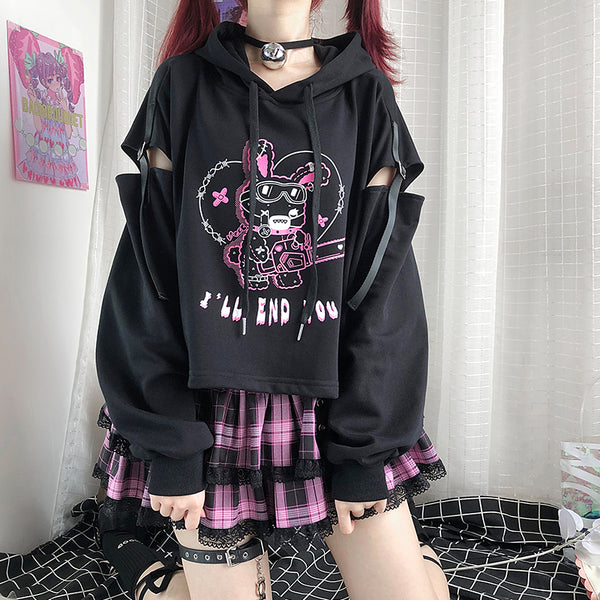 Dark Bunny Sweatshirt yc23804