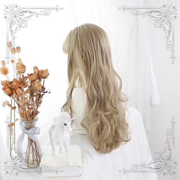 Lolita gray curly wig yc23795