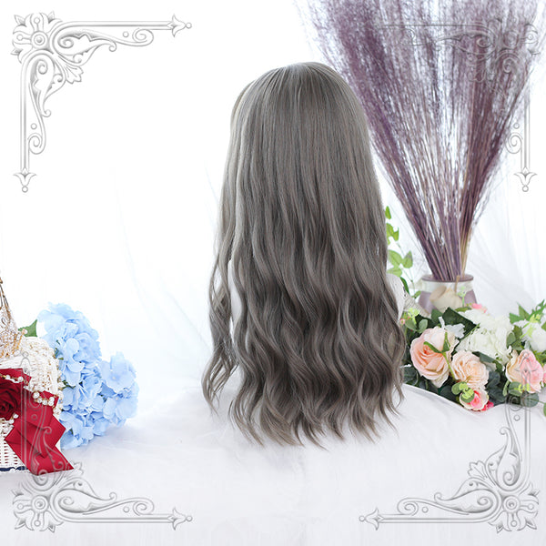 lolita Japanese long curly wig yc22835