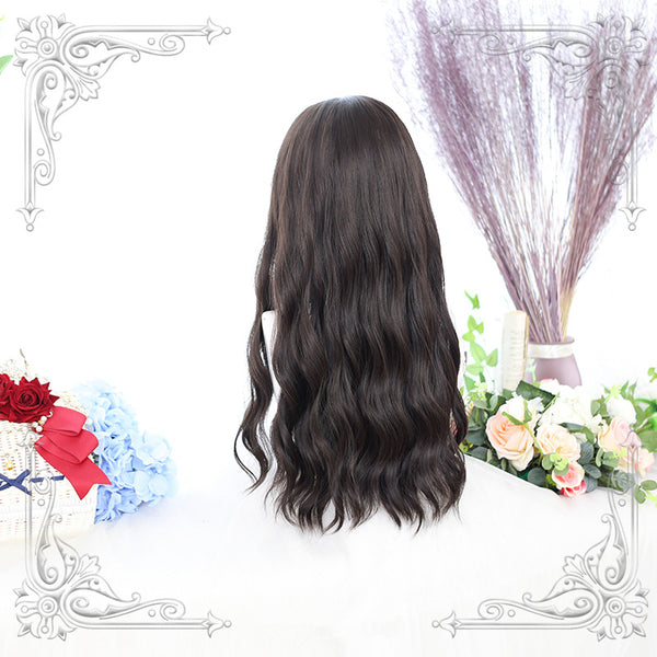 lolita Japanese long curly wig yc22835