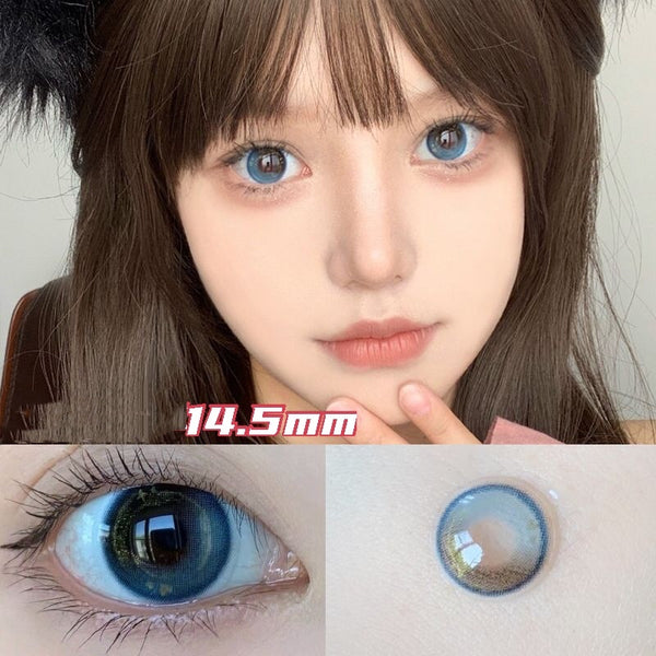 Blue gemstone contact lenses(TWO PIECES) YC24683