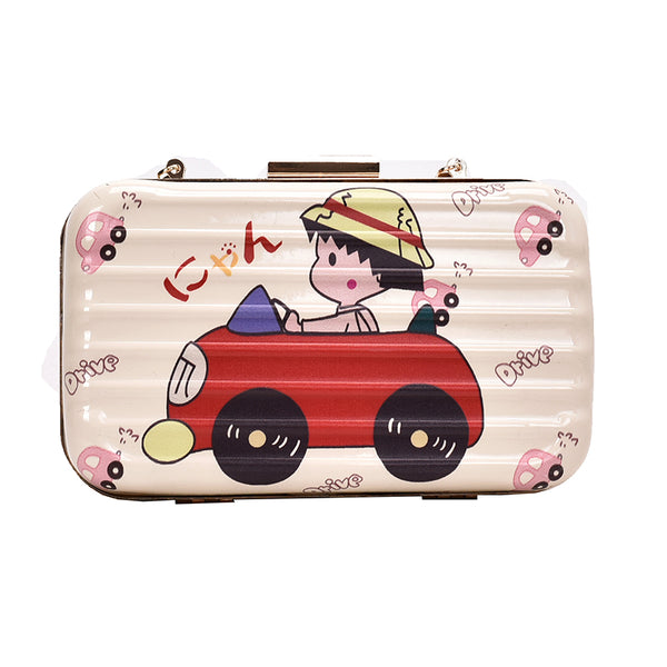 Fashion cartoon box messenger bag yc22888