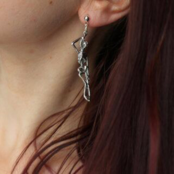 Human skeleton earrings YC22089