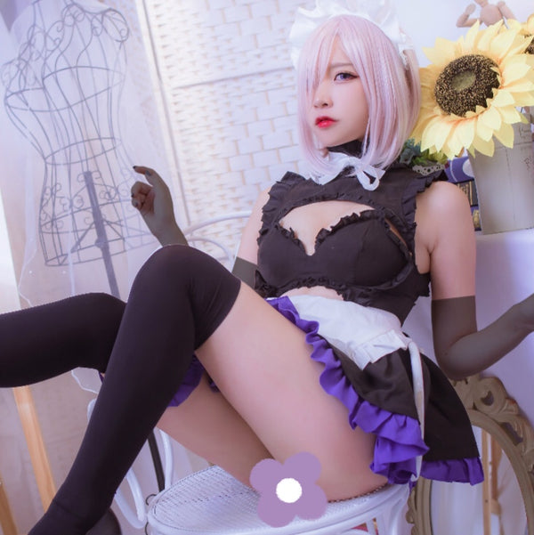 Fate/Grand Order-Mash Kyrielight cosplay suit yc22719