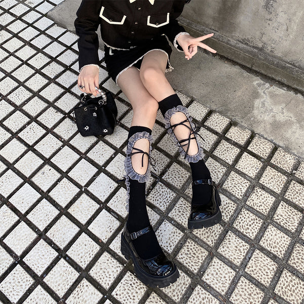 Lolita lace stockings yc24669