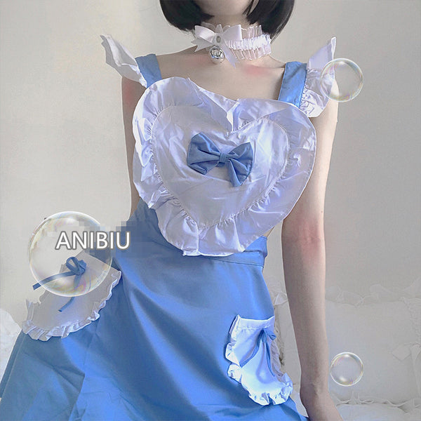 Sexy backless maid outfit YC22097