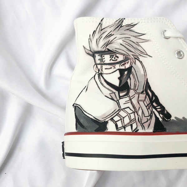 Naruto-Hatake Kakashi high-top canvas shoes yc22711