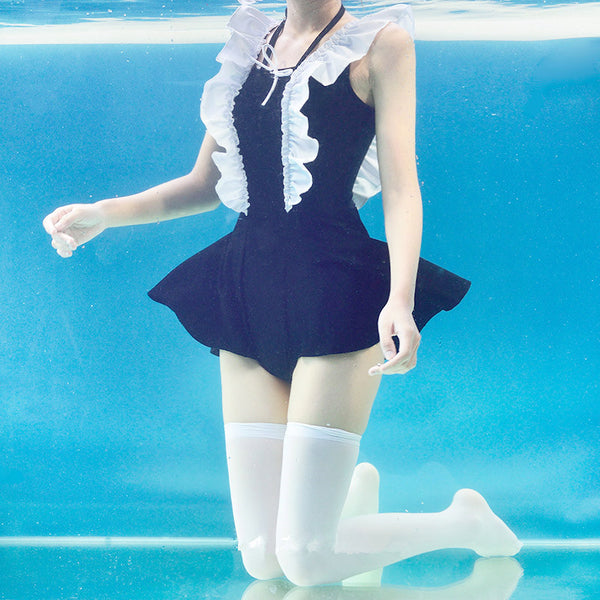 One-piece dress swimsuit        YC21333