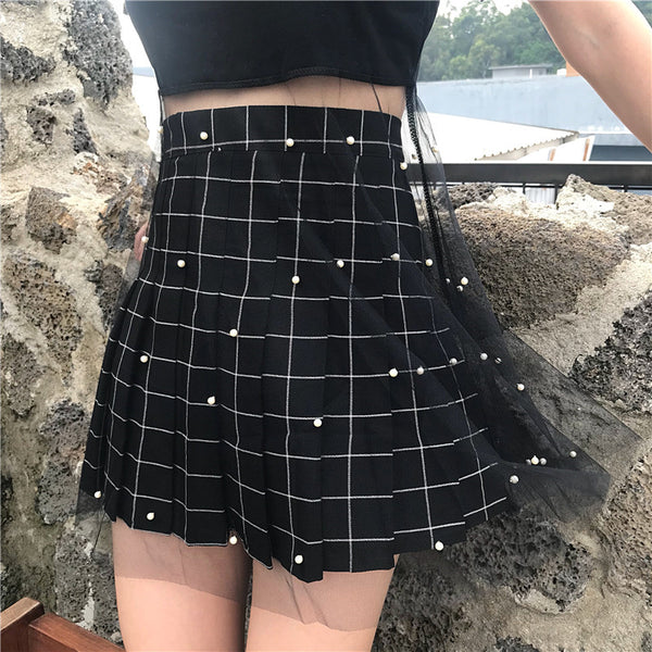 Lolita high waist A-line skirt YC21589