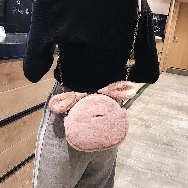 Cute rabbit ears shoulder bag yc20948