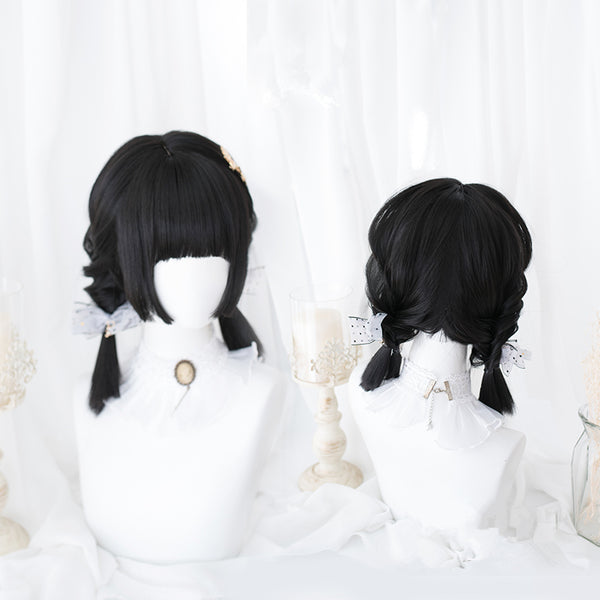 Lolita black wig yc22389