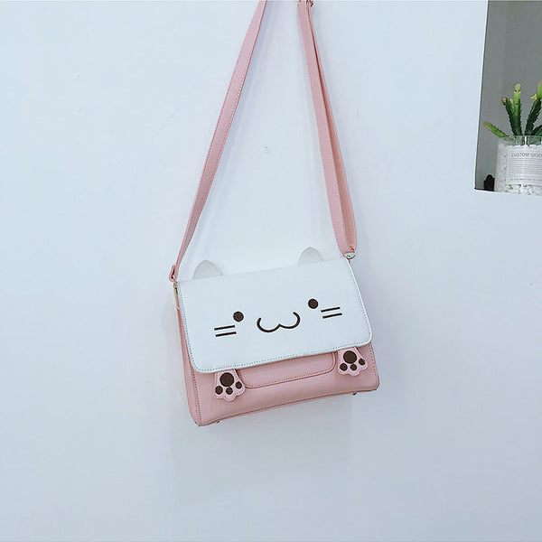 Cute cat crossbody bag yc22756