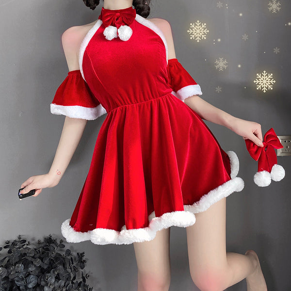 Christmas party Velvet Dress yc24792