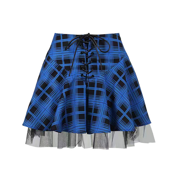 Harajuku style blue skirt YC50014