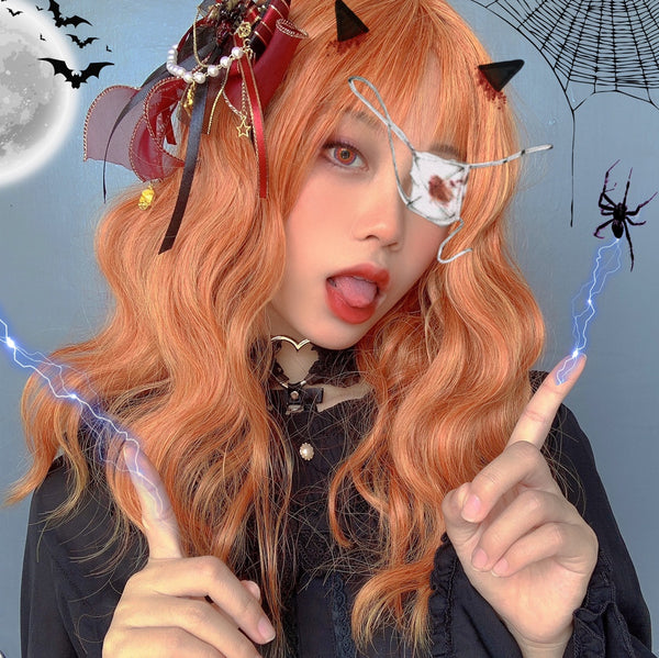 lolita Halloween orange wig yc23766