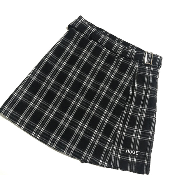 Lolita lattice irregular high waist A-line skirt YC21548
